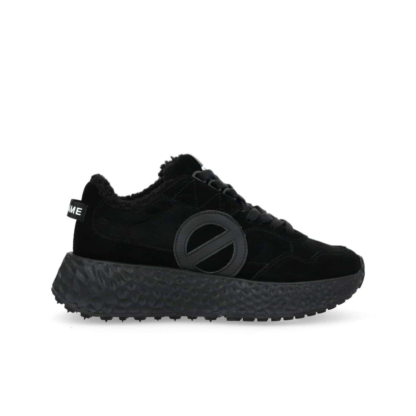 CARTER JOGGER W  -  SUEDE/COCOON  - NERO